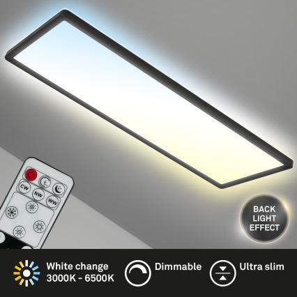 Brilo - Dimbare LED plafondlamp SLIM LED/23W/230V 2700-6500K + afstandsbediening