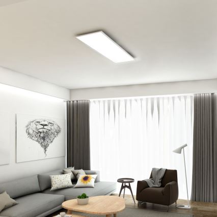 Brilo - Dimbare LED plafondlamp SLIM LED/24W/230V 3000-6500K 100x25 cm + afstandsbediening