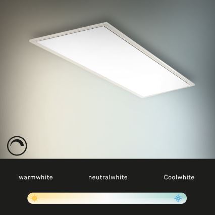 Brilo - Dimbare LED plafondlamp SLIM LED/24W/230V 3000-6500K 100x25 cm + afstandsbediening