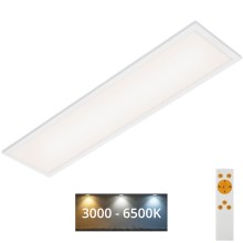Brilo - Dimbare LED plafondlamp SLIM LED/24W/230V 3000-6500K 100x25 cm + afstandsbediening