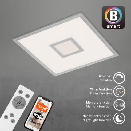 Brilo - Dimbare LED RGB plafondlamp CENTRO LED/24W/230V 2700-6500K Wi-Fi Tuya + afstandsbediening