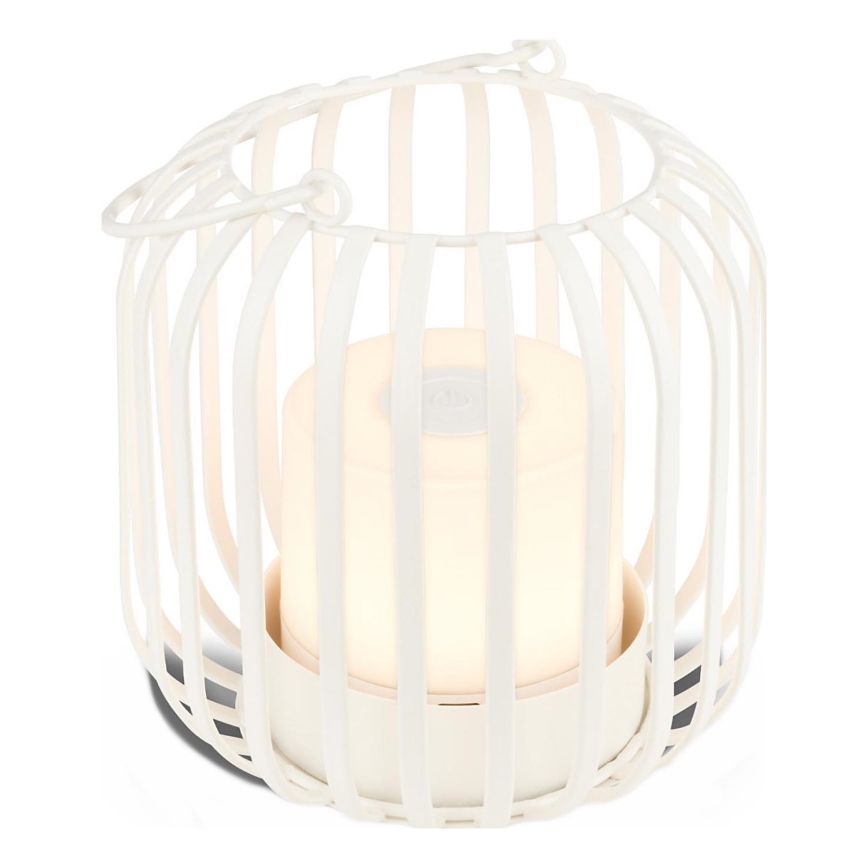 Brilo - LED Dimbaar rechargeable buitenshuis tafellamp LED/2W/5V IP44 wit