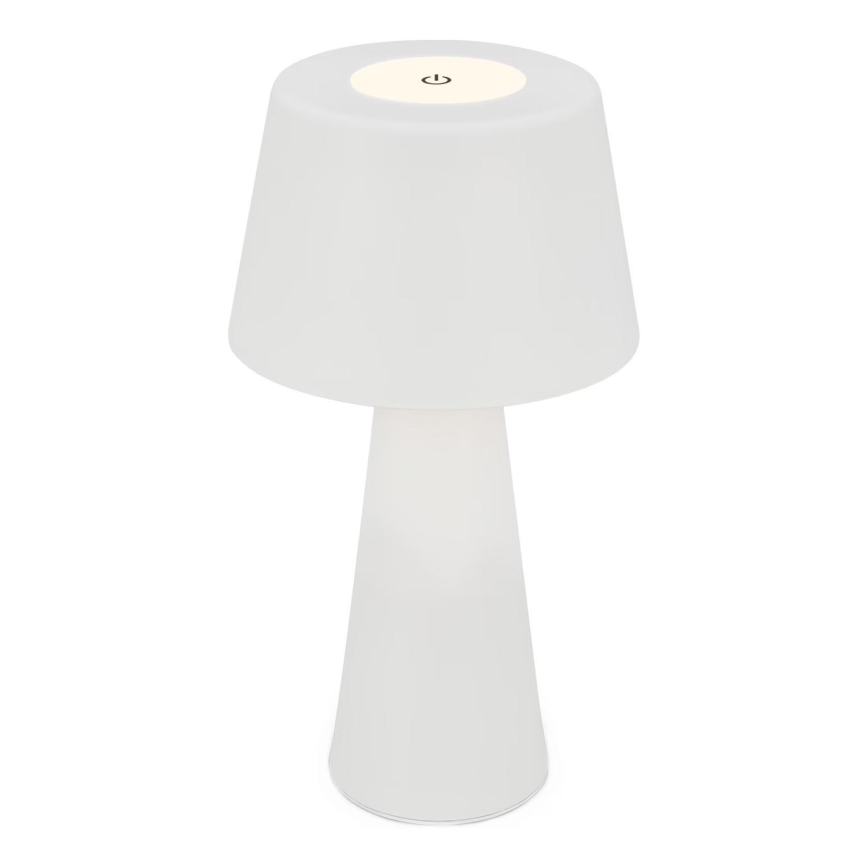 Brilo - LED Dimbaar rechargeable buitenshuis tafellamp LED/3,5W/5V IP44 wit