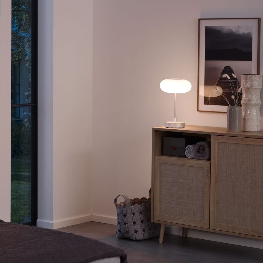 Brilo - Dimbare oplaadbare buitentafellamp OLANA LED/3W/5V 3300K IP44