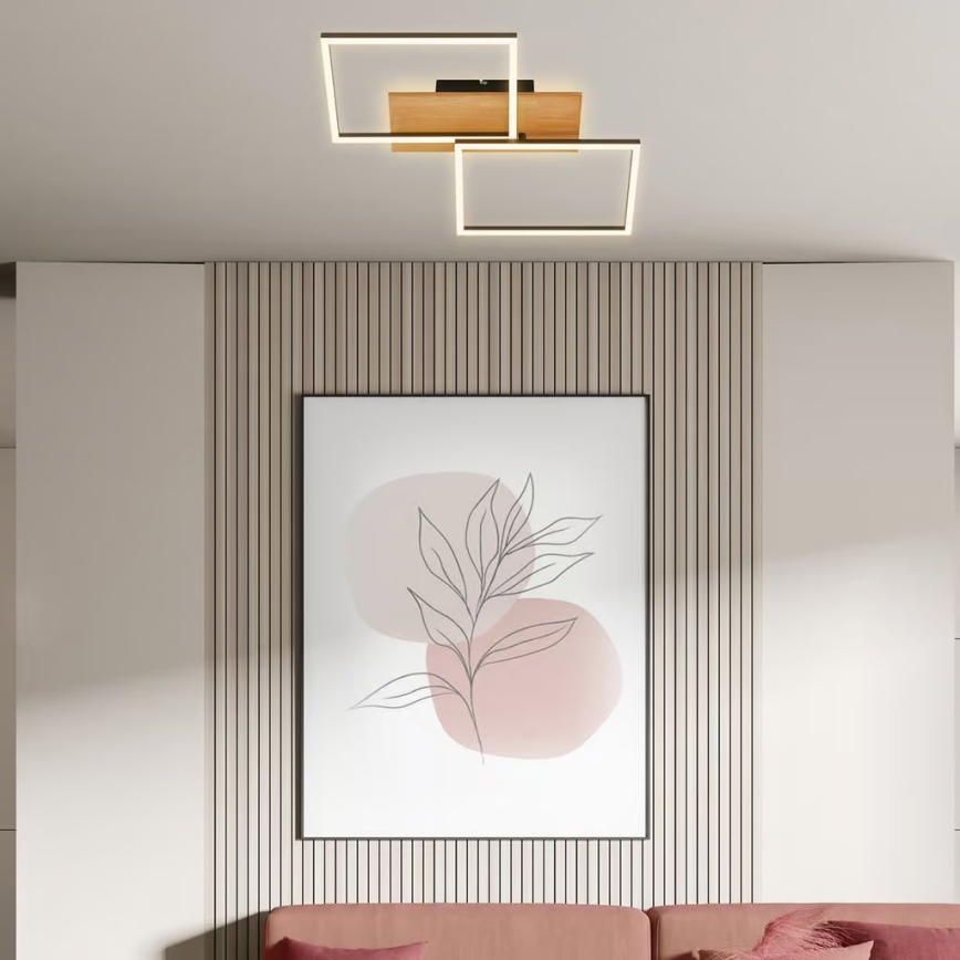 Brilo - LED dimbare plafondlamp CORNICE LED/30W/230V 3000K