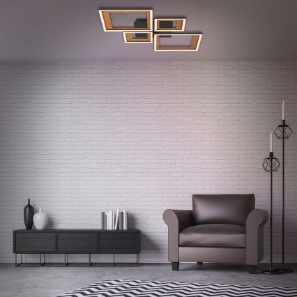 Brilo - LED Dimbare Opbouwlamp FRAME LED/38W/230V