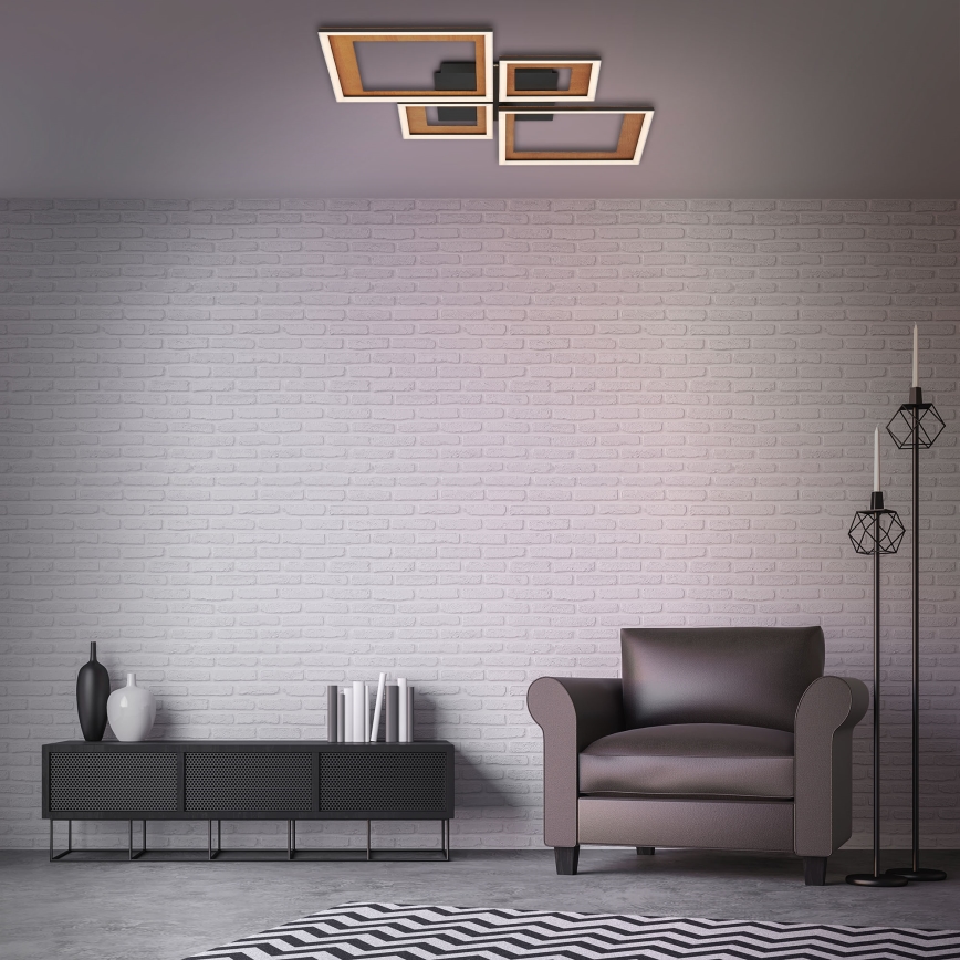 Brilo - LED Dimbare Opbouwlamp FRAME LED/38W/230V