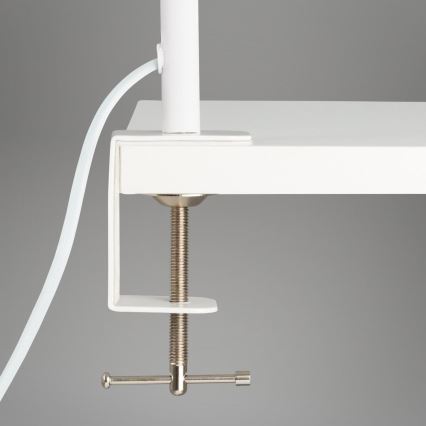 Brilo - LED Flexibel tafellamp met clip TRASNA LED/7,5W/230V wit