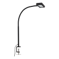 Brilo - LED Flexibel tafellamp met clip TRASNA LED/7,5W/230V zwart