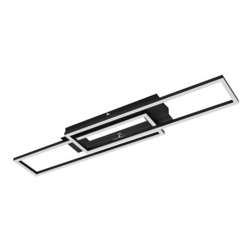 Brilo - LED Opbouwlamp FRAME 2xLED/20W/230V zwart
