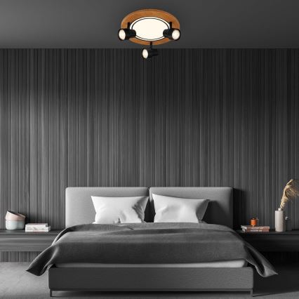 Brilo - LED Plafondlamp LED/12W/230V + 3xGU10/9W 3000K