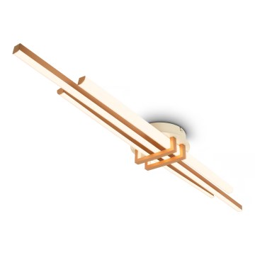 Brilo - LED plafondlamp TINKA LED/30W/230V 3000K koperkleurig