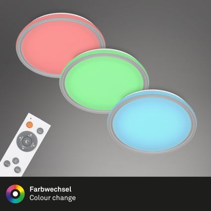 Brilo - Dimbare RGB LED plafondlamp LED/40W/230V 3000-6500K + afstandsbediening