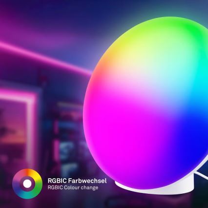 Brilo - Dimbare oplaadbare LED RGBIC tafellamp TARA LED/6W/5V 3000-6500K Wi‑Fi Tuya + afstandsbediening