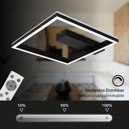 Brilo - LED RGBW Dimbare bevestigde hanglamp FRAME LED/18W/230V 2700-6500K + afstandsbediening