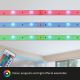 Brilo - LED RGBW dimbare strip MUSIC 6,6m LED/7,5W/USB Wi-Fi Tuya