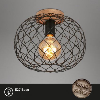 Brilo - Plafondlamp WINKI 1xE27/40W/230V rubberen boom