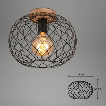 Brilo - Plafondlamp WINKI 1xE27/40W/230V rubberen boom