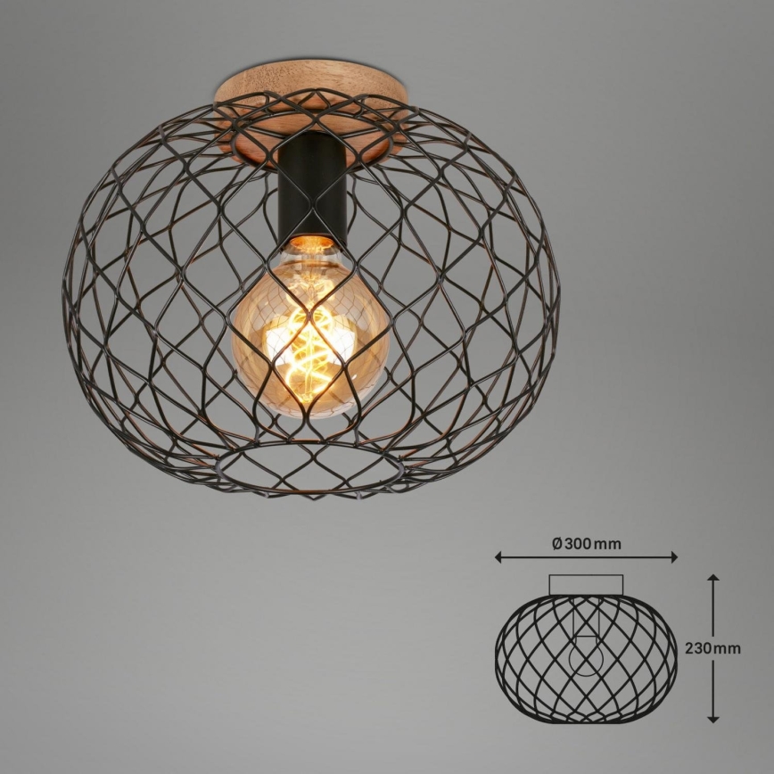 Brilo - Plafondlamp WINKI 1xE27/40W/230V rubberen boom