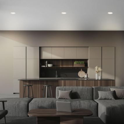 Brilo - SET 3x Badkamer inbouwverlichting 1xGU10/9W/230V IP23 wit