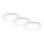 Brilo - SET 3x Hangende LED Badkamer plafond verlichting LED/4W/230V IP44 3000/4000K wit