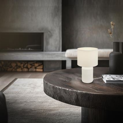 Brilo - Tafellamp INO 1xE14/10W/230V wit