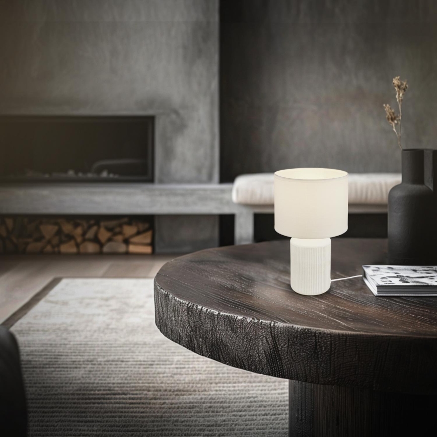 Brilo - Tafellamp INO 1xE14/10W/230V wit