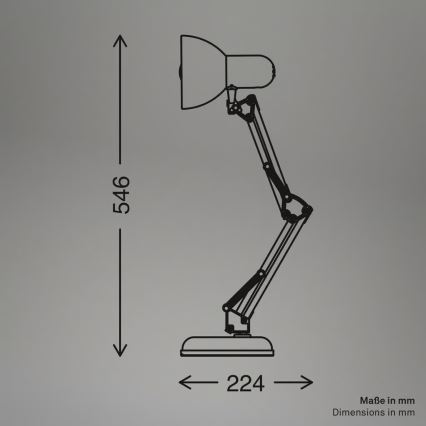 Brilo - Tafellamp PIXA 1xE14/25W/230V beige