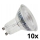 Briloner 0548-003 - SET 10x LED Lamp GU10/3,5W/230V 3000K