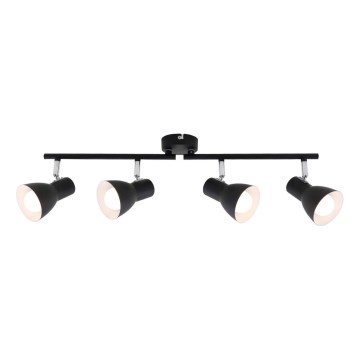 Briloner 10698890 - Spot 4xE14/25W/230V zwart