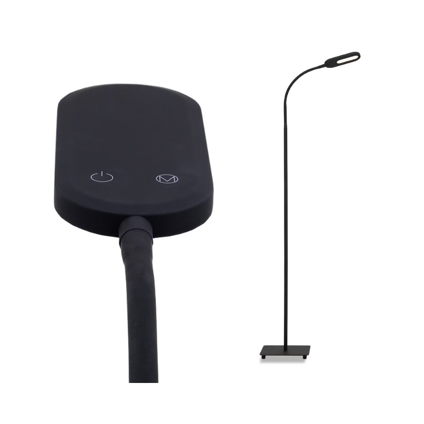 Briloner 1297-015 - LED Dimbaar flexibel Staande lamp LED/6,6W/230V
