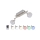 Briloner 2040-022 - LED RGB dimbare inbouwspot 2xLED/3,3W/230V + afstandsbediening