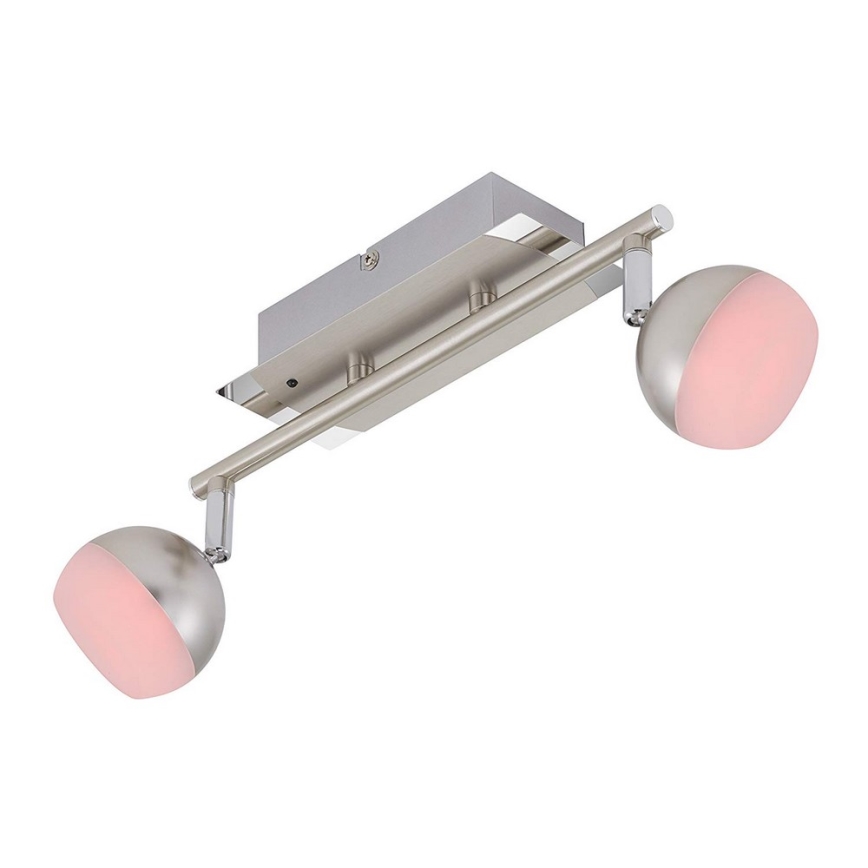 Briloner 2040-022 - LED RGB dimbare inbouwspot 2xLED/3,3W/230V + afstandsbediening