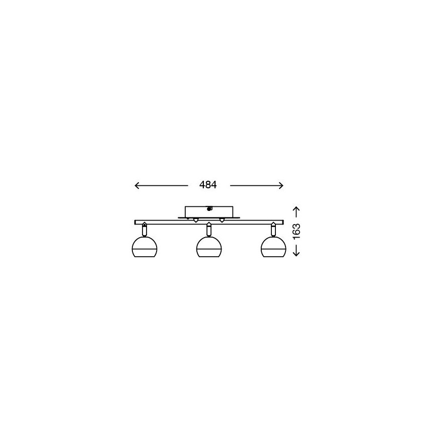 Briloner 2040-032 - LED RGB dimbare inbouwspot 3xLED/3,3W/230V + afstandsbediening
