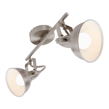 Briloner 2049-022 - Spot SOFT 2xE14/40W/230V mat chroom