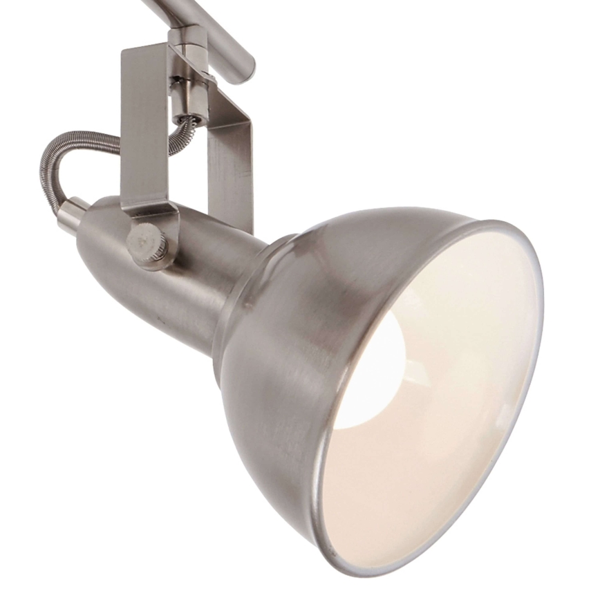 Briloner 2049-042 - Spotlamp 4xE14/40W/230V zilver