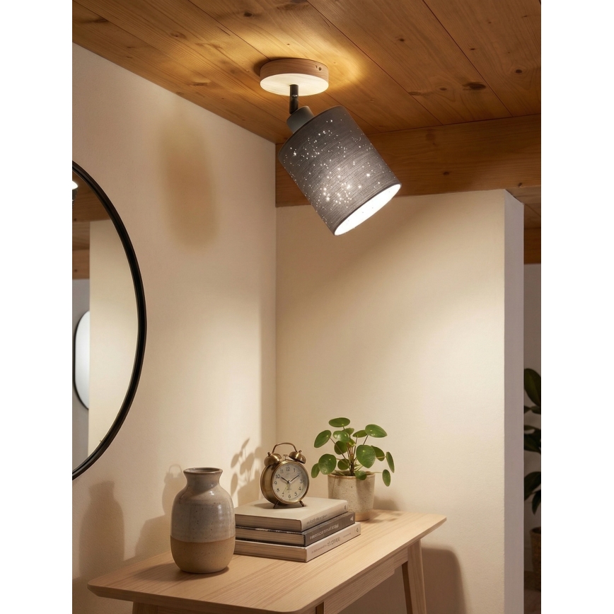 Briloner 2078-011 - Wandspot SPOTLIGHT 1xE27/25W/230V beige