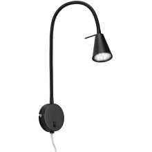 Briloner 2082-015 - LED Wandlamp COMFORT LIGHT 1xGU10/5W/230V zwart