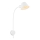 Briloner 2089-016 - Flexibele muurlamp BRELLO 1xE27/10W/230V wit