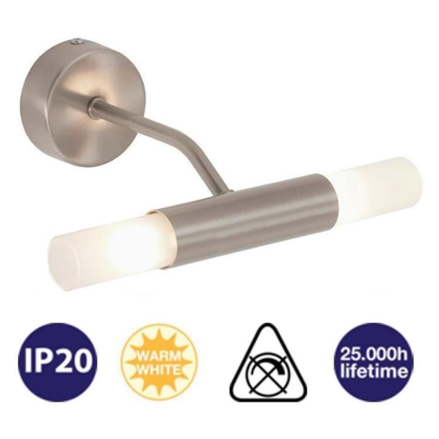 Briloner 2096-022 - LED Wand Lamp 2xG9/2,25W/230V