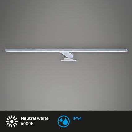 Briloner 2104-118 - Spiegelverlichting voor de badkamer LED/8W/230V 60 cm mat chroom