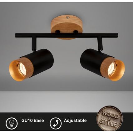 Briloner 2144025 - Spot SPOT 2xGU10/9W/230V