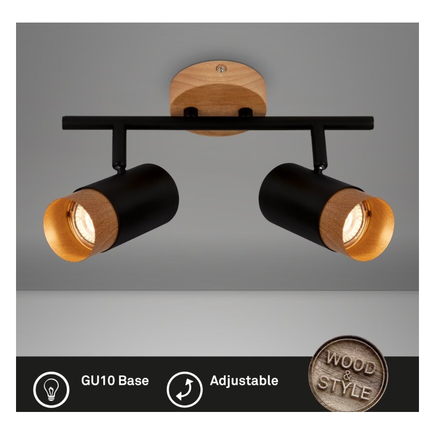 Briloner 2144025 - Spot SPOT 2xGU10/9W/230V