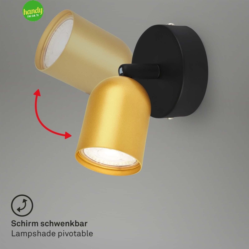 Briloner 2145-017 - Wandspot 1xGU10/9W/230V