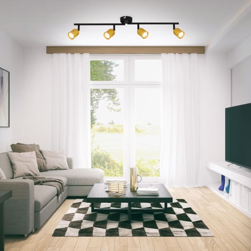 Briloner 2145-047 - Spotlamp 4xGU10/9W/230V