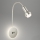Briloner 2178012 - LED Flexibele wandlamp 1xE14/10W/230V + LED/3W mat chroom