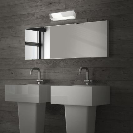 Briloner 2204-018 - LED Wandlamp voor buiten LED/8W/230V IP44 glanzend chroom