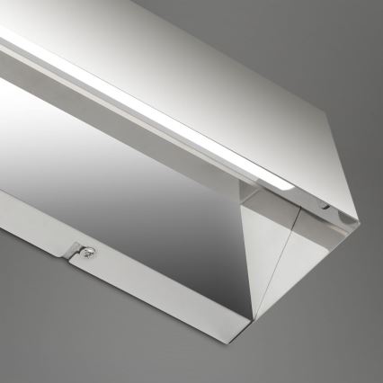 Briloner 2204-018 - LED Wandlamp voor buiten LED/8W/230V IP44 glanzend chroom