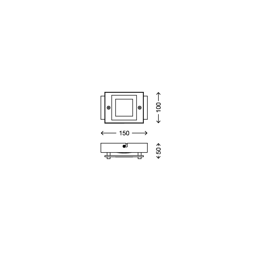 Briloner - 2213-018 - LED Badkamer plafondverlichting SPLASH LED/4,5W/230V IP44