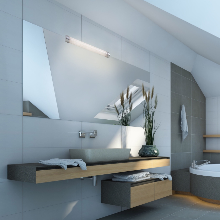 Briloner 2243-018 - LED dimbare badkamer spiegelverlichting COOL&COSY LED/8W/230V 2700/4000K IP44